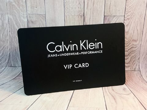 Calvin Klein VIP 會員卡